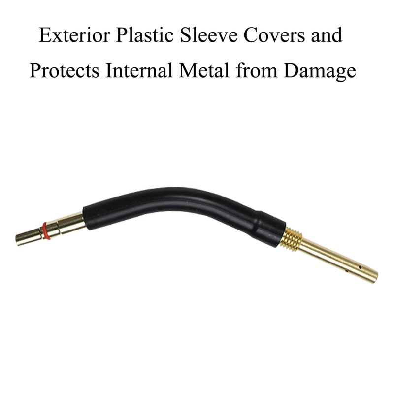 Welding Torch Bending Rod Brass Bending Connecting Pipe Soldering Accessories