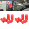 10 Pcs 6mm Intake Vacuum Hose Cap Silicone Wear Resistance