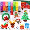 AUGSUN Christmas Fuse Beads Kit - 5100Pcs+ 24 Colors Crafting