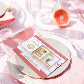 GLOBLELAND Triple Flip Cutting Dies for DIY Scrapbooking Metal 3D Side Frame Punching Embossing Stencils Template for Paper Card Making Decoration Album Craft Decor