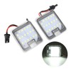 2Pcs LED Wing Mirror Courtesy Light Exterior Floor Lamp Fit