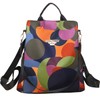shepretty Women's Anti-Theft Backpack Shoulder Bag School Bag, 4 colourful,