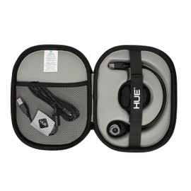 HUE HD Portable USB Video Conferencing Camera. Use as a Webcam for Live Streaming or a Document Camera for Teaching: Windows, macOS, Chromebook, Linux Compatibility (Black with Carry Case)