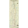 Franko Maps Blue Ridge Parkway Wall Map