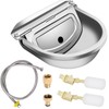 304 Stainless Steel Automatic Waterer Livestock Bowl with Float Valves,