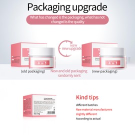 Hppsctink 4-in-1 Anti-Aging-Gesichtscreme, 30ml 4-in-1-Gesichtsserum und 50g 5-in-1-Straffungscreme, Feuchtigkeitsspendend & pflegend, Straffend & Anti-Falten, serum