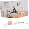 SHOWERORO Transparent Glass Timer Base Sand Clock for Home Decor