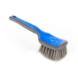 Detail Factory - ProGrip Tire Brush - Ergonomic ProGrip Handle, Stiff Synthetic Bristles, Ergonomic Design, Clean Your Tires with Ease - Avalanche