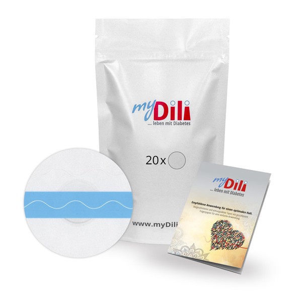 Plaster Tape Overpatch for FreeStyle Libre 3 Sensor DiaTape Aqua