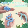 3D Printed Snake Toys - 2Pcs 12'' Crystal-Like Articulated Snake,