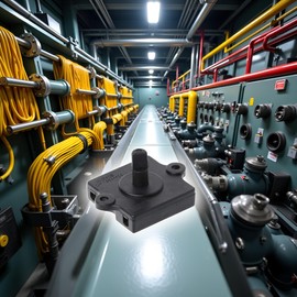 Black B3200 Rotary Switch 4 Position 3 Speed Heater Blower Fan Switch Control Knob, Pushbutton Switches, Industrial Switches