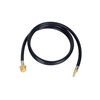 GasSaf 6FT Quick Connect Propane Hose for RV to Grill,