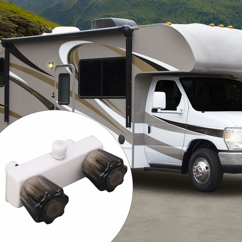 RV Shower Faucet Valve Diverter Shower Mixing Valve Control with