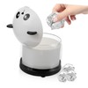 iplusmile Mini Panda Wastebasket Desktop Trash Can for Office and