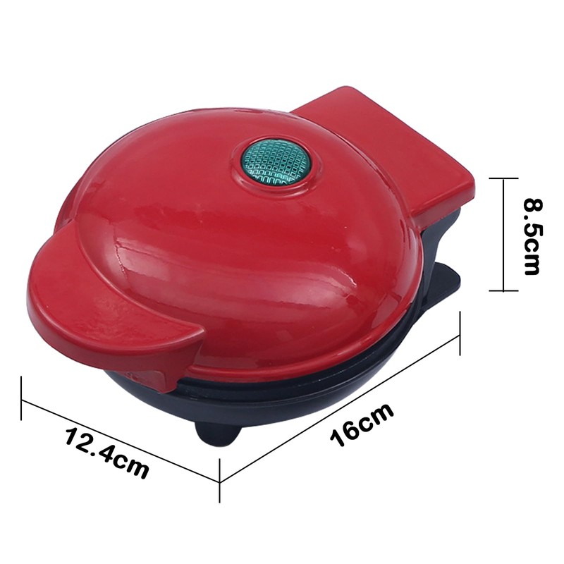 Mini Waffle Maker Machine, Waffle Machine, Heart-Shaped Waffle Maker Machine