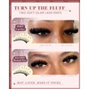 Fluffy Lash Clusters 300D D Curl 12-16mm Soft Band Volume