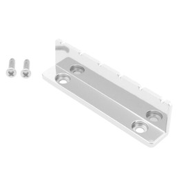 LT Easiyl 6 Strings Guitar Metal Slotted Nut Compatible with Lap Steel Guitar Compatible with Acoustic Guitar Silver