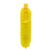 Idena 20201 Ballpoint Pen with Plush, Fluffy Yellow Pen with