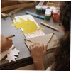 STOBOK 20pcs Glitter Maple Leaf Paper Cutouts for Fall Decor