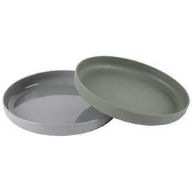 Dantoy - Tiny Biobased Plate Set - Mocha & Dark (6241)