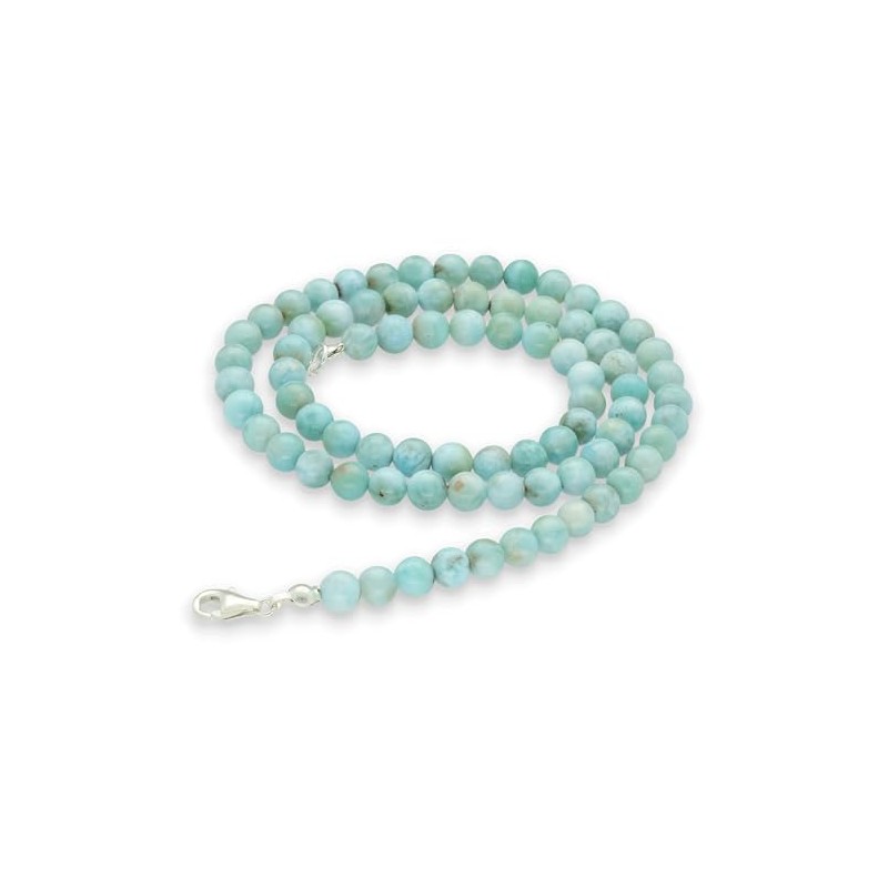 Lebensquelle Plus Larimar Ball Chain Diameter 6 mm Balls with