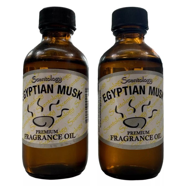 Scentology Scentolgy 2 Oz Egytian Musk Bottle of 100% Pure