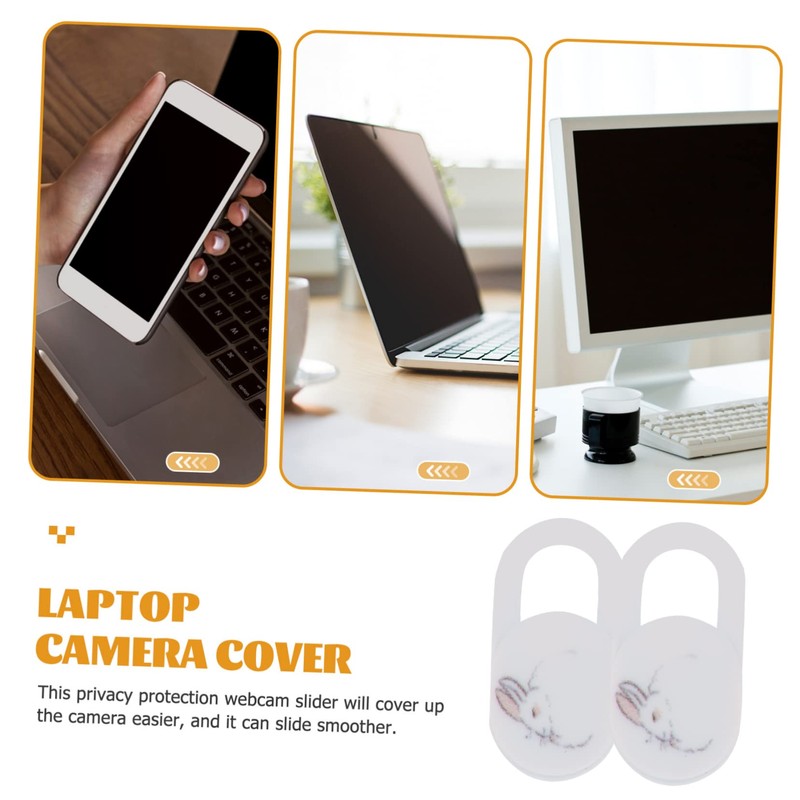 OSALADI 4pcs Ultra-Thin Privacy Webcam Cover Slide for Laptop and