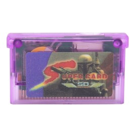 Video Games Memory Card, Powerful Cheat Function, Mini Game Flashcards Support Cheat Codes for GBA for GBA SP Fast Loading, for GBM Burning Card