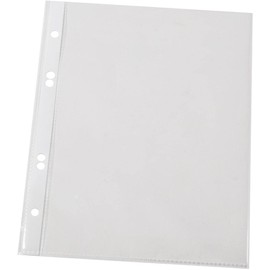 Pack of 100 Pre-Punched Poly-Pockets 148 x 210 mm A5