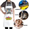 MYSOMY Bingo Kitchen Apron Bingo Lover Gifts Crazy Bingo Lady