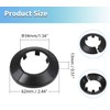 MroMax Fit for 1.3 inch OD Flange Water Pipe Cover