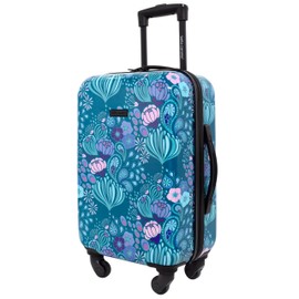 Travelers Club Bella Caronia 3 Piece or 20" Carry-On Voguish Luggage Set, Desert Pattern