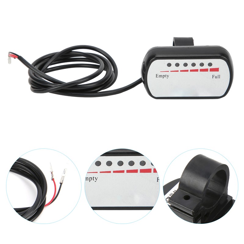 36V Power Display Battery Capacity Indicator Meter Tester for Electric