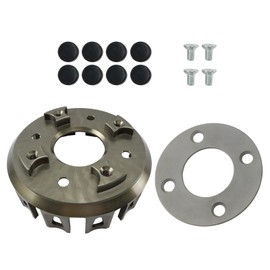 7/8 plate Cushions Clutch Basket Hard Anodized 4130 plate For Banshee