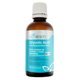 Skin Beauty Solutions GLYCOLIC Acid 70% Skin Chemical Peel - Unbuffered - Alpha Hydroxy (AHA) para acné, piel grasosa, arrugas, puntos negros, poros grandes, piel nula, Clear Liquid, 15ml RollOn