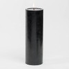 Richland 4"x12" Black Pillar Candle