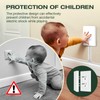 Saker Outlet Concealer Power Strip | 10ft Flat Plug Extension