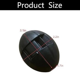 Faucet Hose Weight Ball - Universal 14.8oz | Replacement Gravity Ball for Kitchen Sink Pull-Down & Bathroom Basin Sprayers | Compatible with Most Braided Sink Faucet Hoses(Buckle Style）