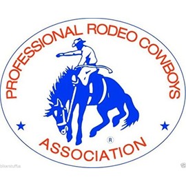Professional Rodeo Cowboy Bumper Sticker Laptop Sticker Toolbox Sticker Window Sticker
