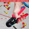 TNOMSNO Crimping Tool, Crimper Crimping Tool, Self-Adjusting Crimping Tool, Ergonomic