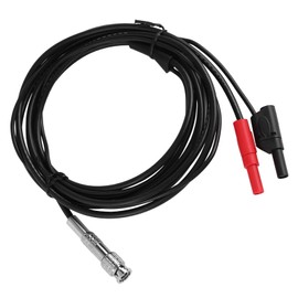 Walfront 3 Meter HT30A Heavy Duty Auto Test Line Lead BNC to Banana Head Adapter Cable for Assisting Automobile Measurement Instruments