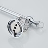 Chrome Toilet Roll Paper Holder,Silver Crystal Bathroom Tissue Holder