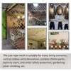 Jute Hemp Rope Nets for Safety and Decoration: Indoor &