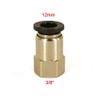 POWERTOOL Air Tube Fitting 12MM to G3/8" Pneumatic Quick Fitting