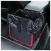 carleef Hanging Car Trash Can,Foldable & Leak-Proof Car Trash Bin