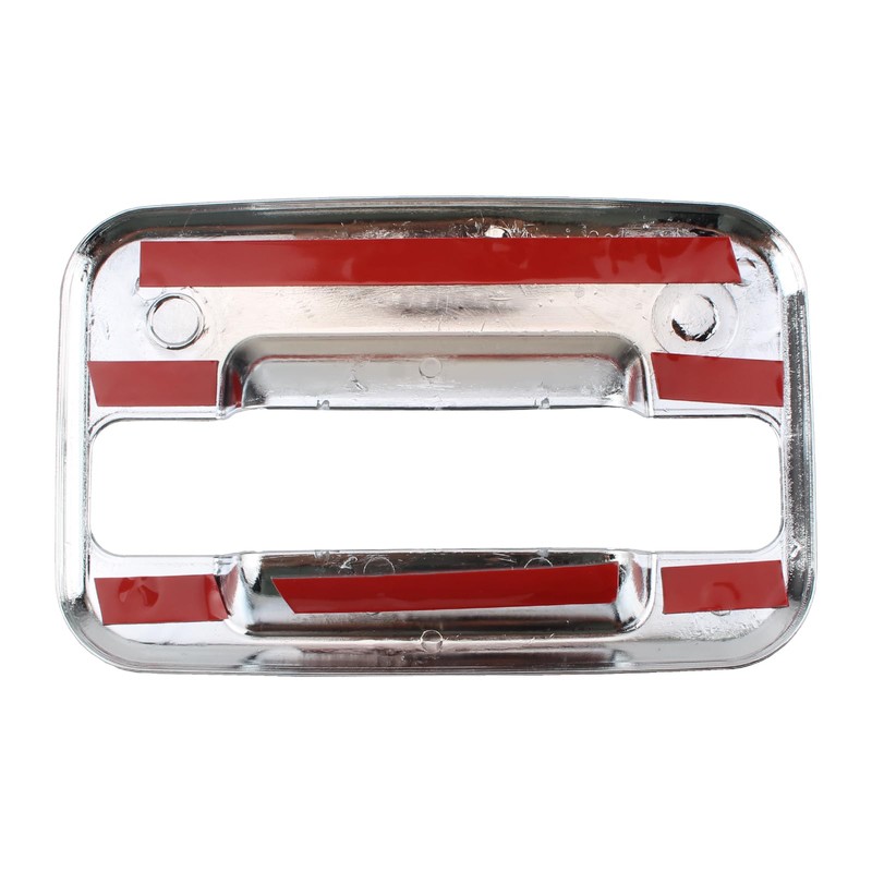 Carbhub 5 Pack Driver and Passenger Side Silver Tone Car