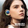 BEVCEFCC Open Ear Headphones Clip on Earbuds on Ear Headphones