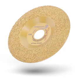 PRODIAMANT Grinding Disc Diameter 125mm K30 - Tungsten Carbide Coated Grinding Wheel for Angle Grinders, Fine Ideal for Grinding, Shaping and Claw Care