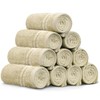 LINENOVA 100% Cotton Face Washer Towel (10 Pack) - Ultra-Soft,