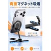 Unitaku Smartphone Stand, MagSafe Compatible, Double-Sided Magnet, N52 Strong Magnets,